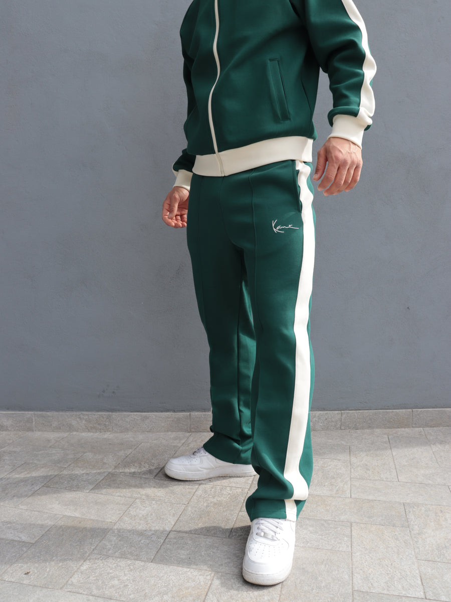 Tuta Karl Kani verde con bande laterali – Stile streetwear premium — 6/8