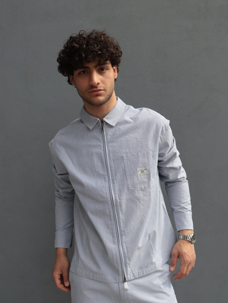 Camicia Uomo Guess Jeans con Zip – Stile Moderno e Minimal — 2/3