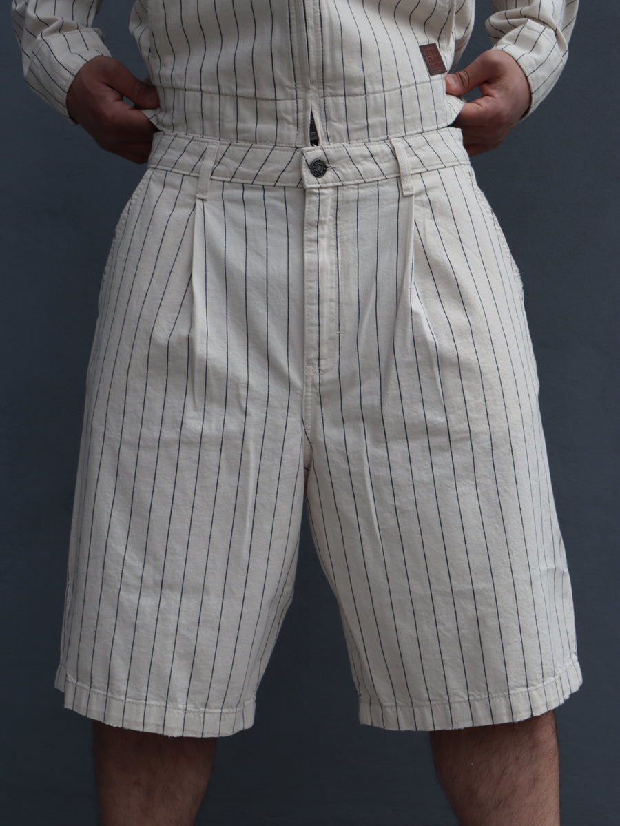 Bermuda Guess Jeans uomo a righe in cotone — 2/3