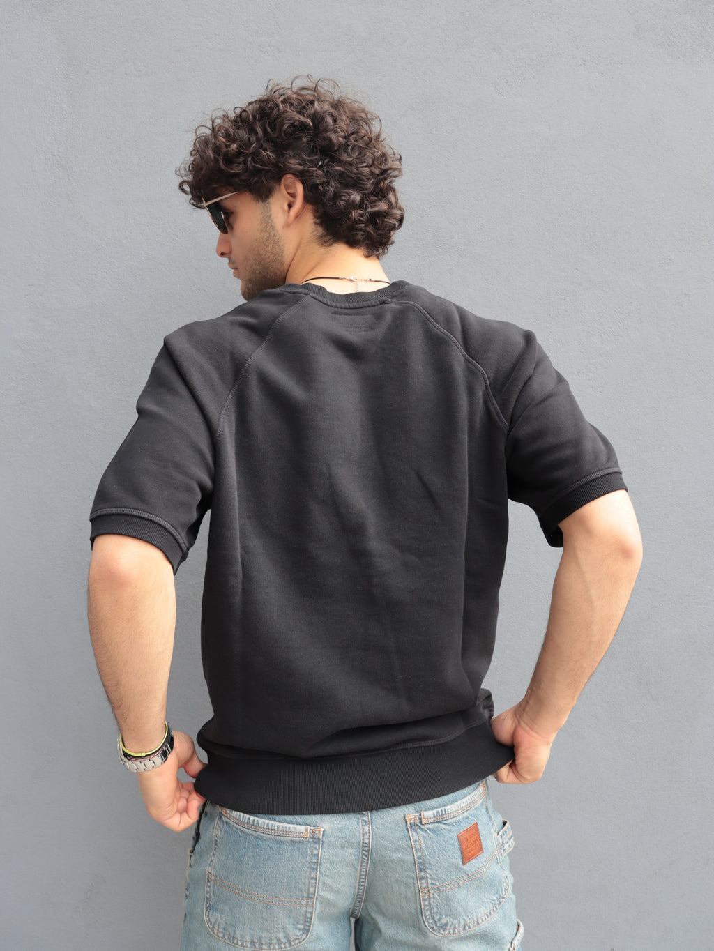 T-shirt Uomo Guess Jeans Nera – Stile Casual Premium