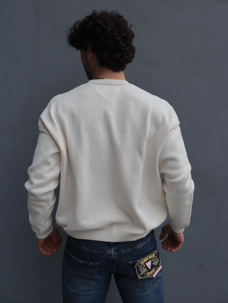 Maglia Uomo Guess in Cotone con Jeans Slim Fit – Look Casual Moderno — 3/3