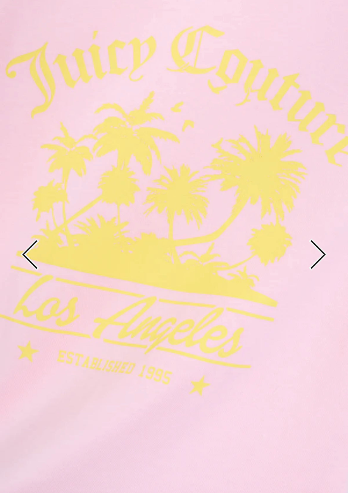 JUICY PINK LA BEACH GIRLFRIEND TEE