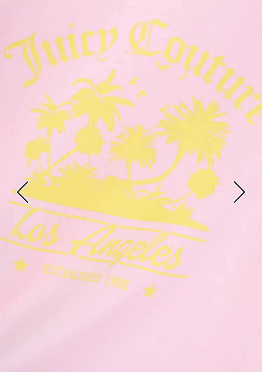 Juicy Pink La Beach Girlfriend Tee — 2/3
