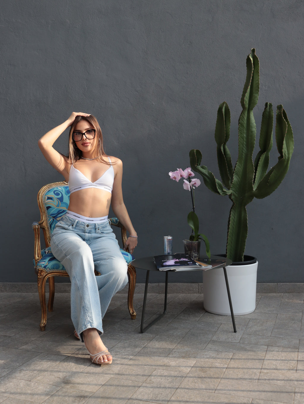Jeans Guess Jeans - Wide Leg Lavaggio Chiaro