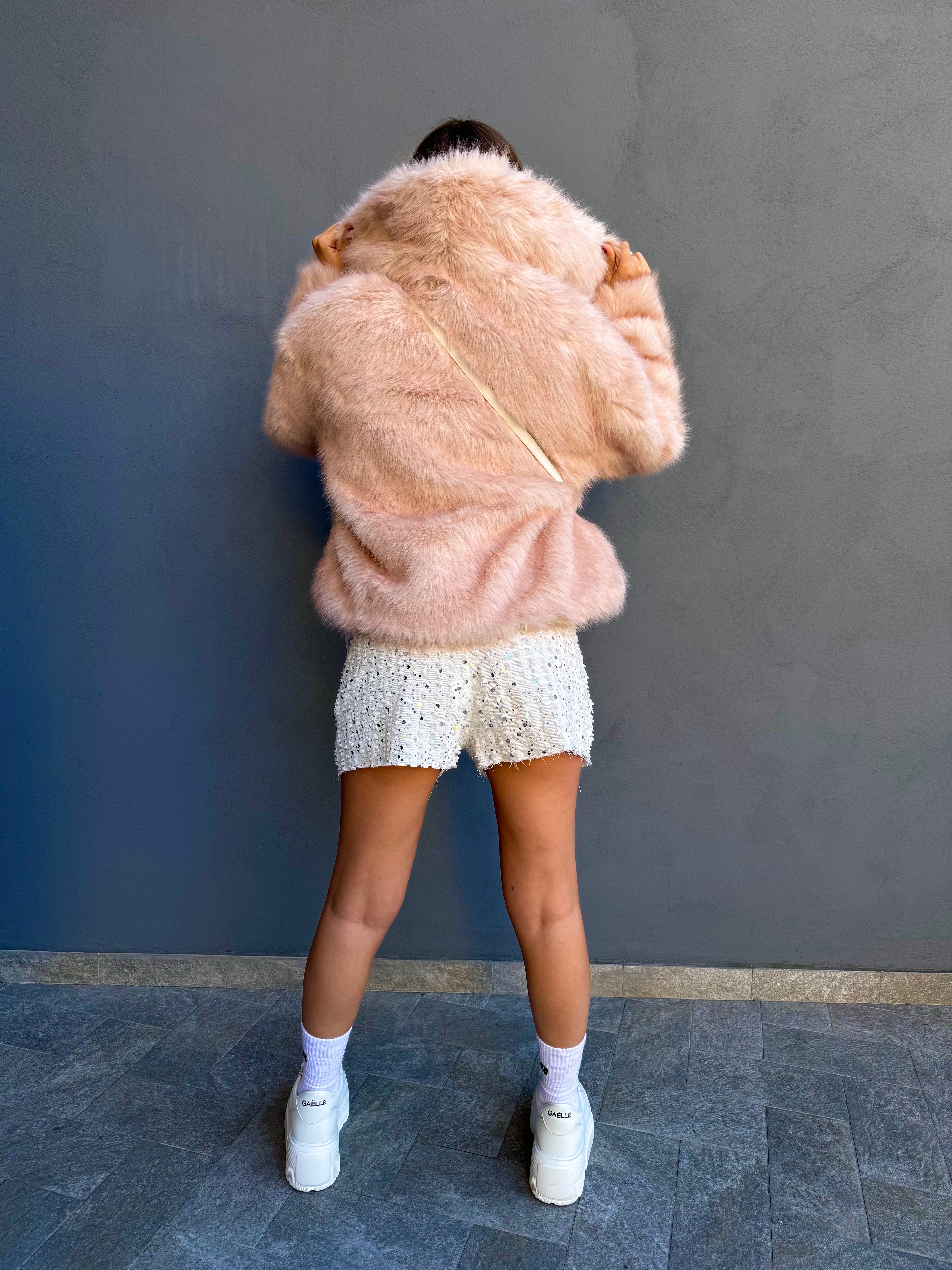 Pelliccia Viziami Ecolux - Pelliccia Sugar Pink