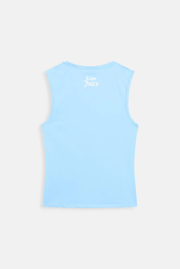 Canotta Dusk Blue 'School's Out For Summer' Tank — 2/4