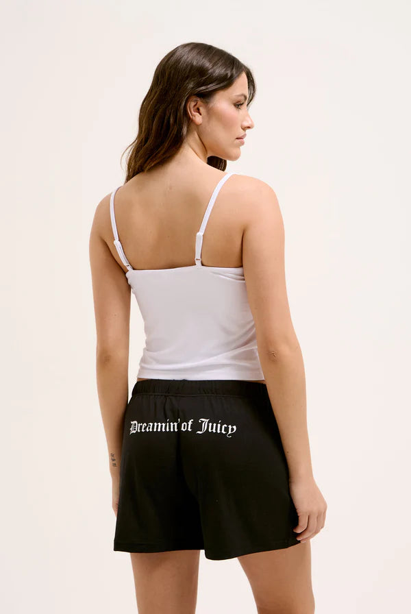 BLACK DREAMIN' PYJAMA SHORTS