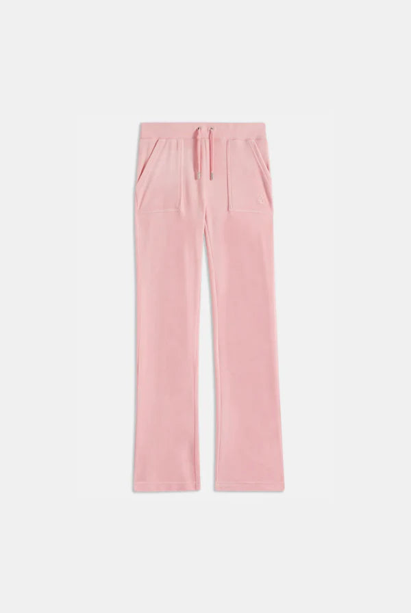 Juicy Pink Classic Velour Del Ray Pocketed Bottoms — 1/10