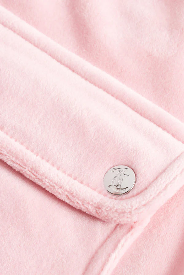 Juicy Pink Classic Velour Del Ray Pocketed Bottoms — 4/10
