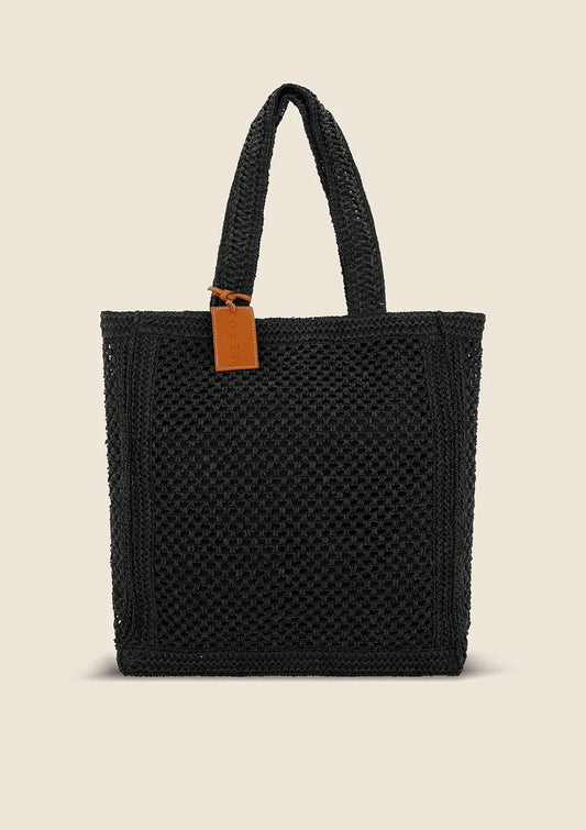 BEACHBAG DONNA ME FUI NERA A076-BK