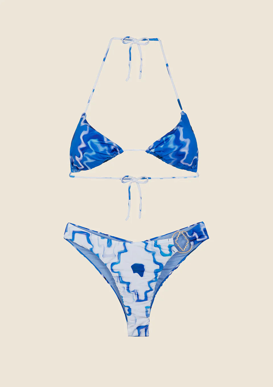 BIKINI DONNA ME FUI TRIANGOLO CON SLIP FISSO FANTASIA 0001_X06