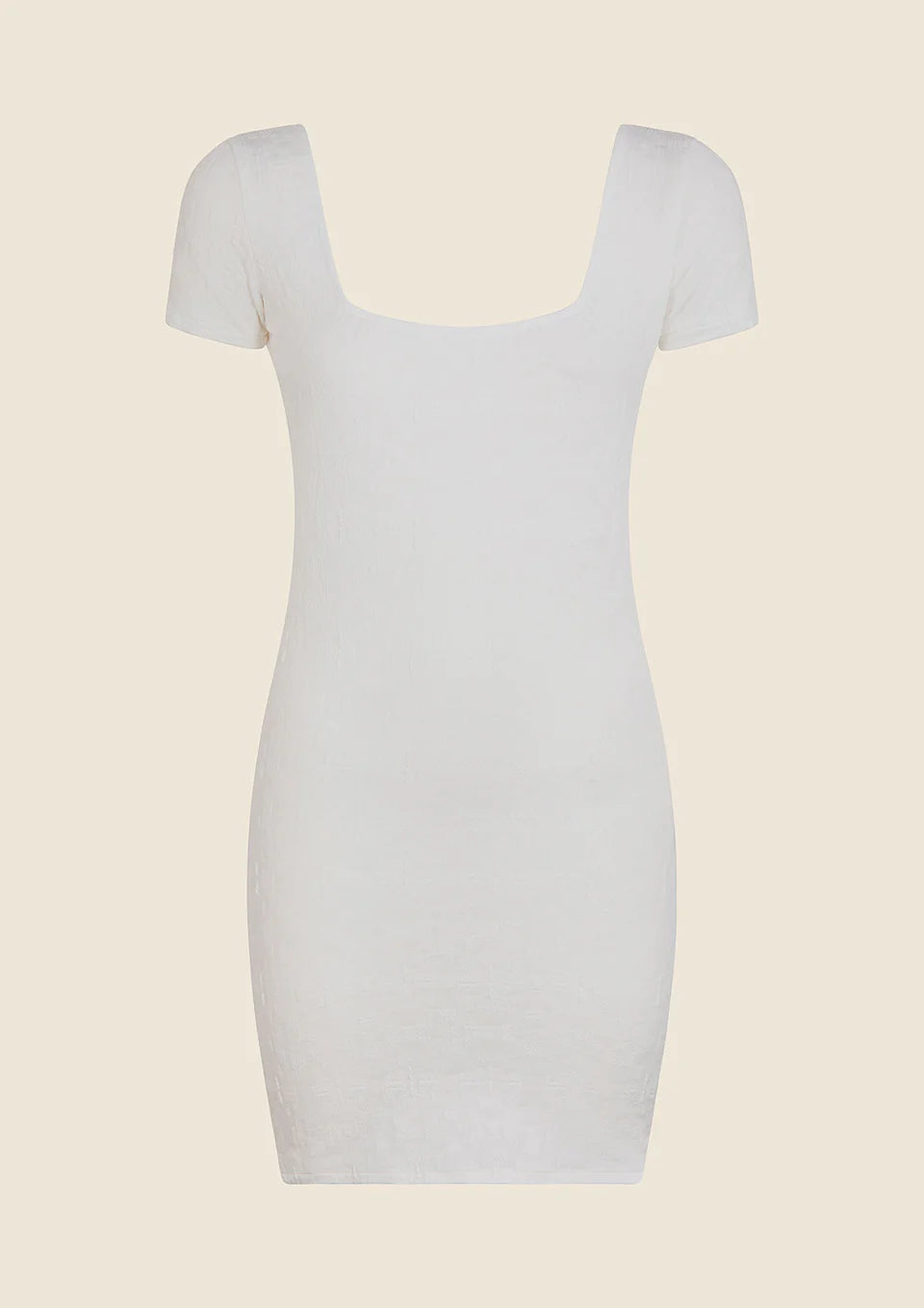VESTITO CORTO DONNA ME FUI BIANCO 0027_ WH