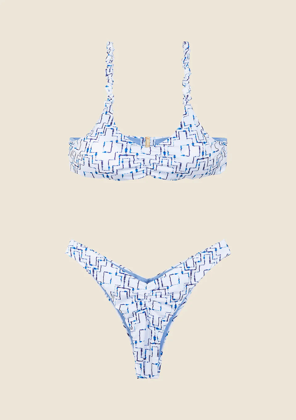 BIKINI DONNA ME FUI TOP CON SLIP AMERICANO FANTASIA 0031-X01