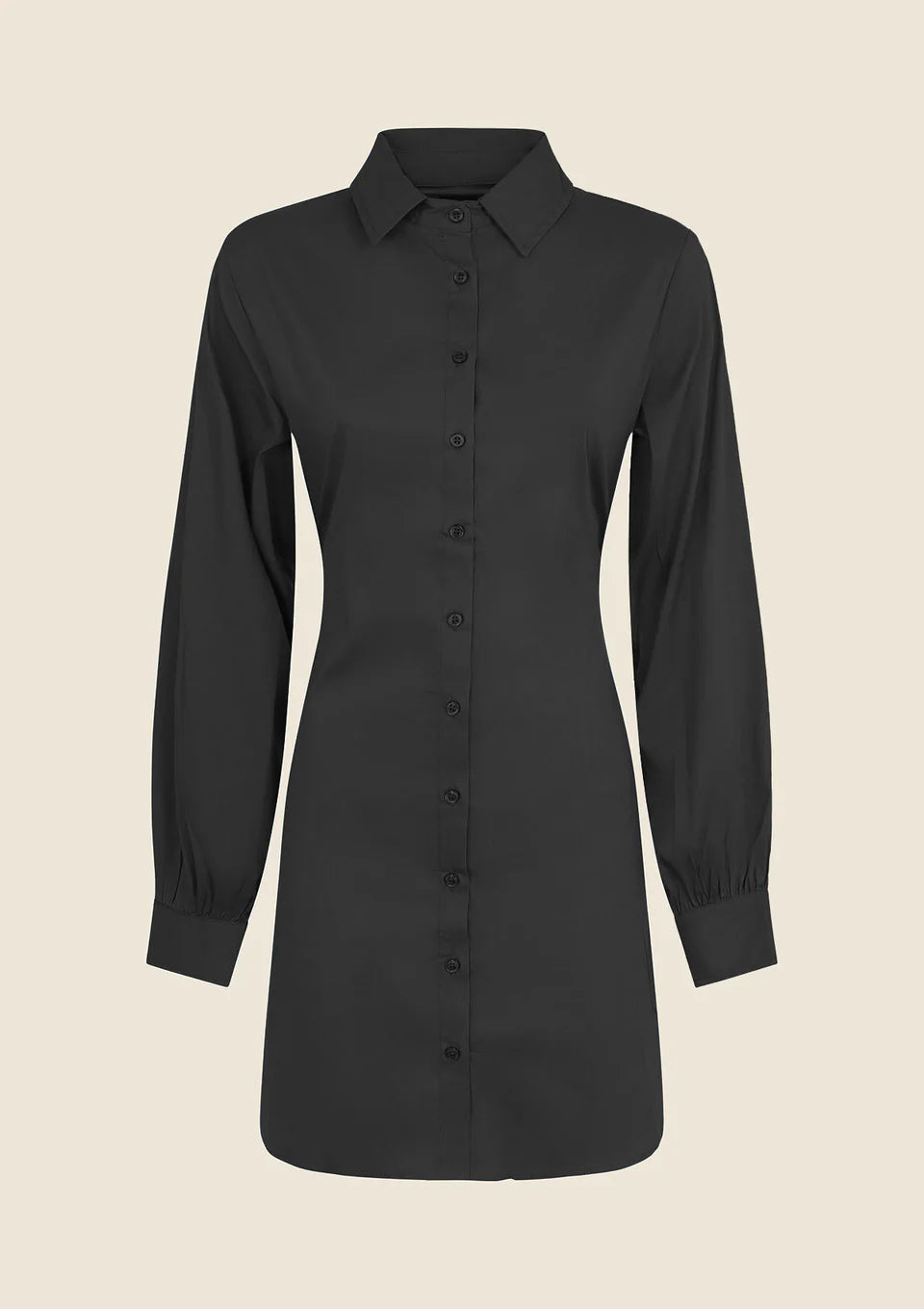 VESTITO CORTO DONNA ME FUI NERO 0109-BK