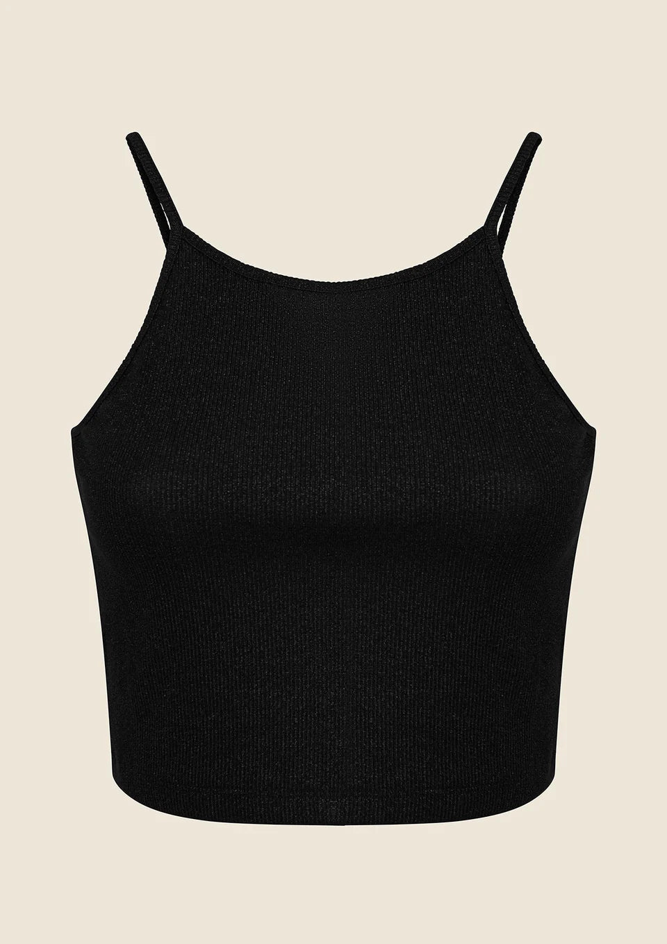 TOP CANOTTA DONNA ME FUI NERA 0316-BK