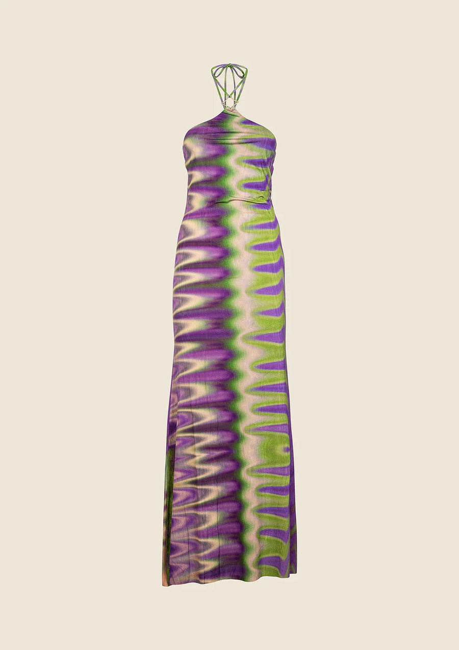 Vestito Lungo Donna Me Fui Fantasia 0406-X21 — 3/3