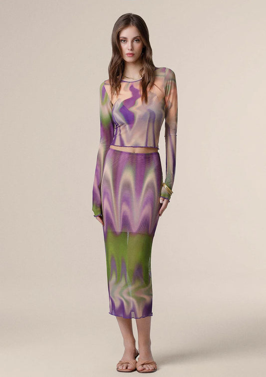 GONNA MIDI DONNA ME FUI FANTASIA 0428-X21