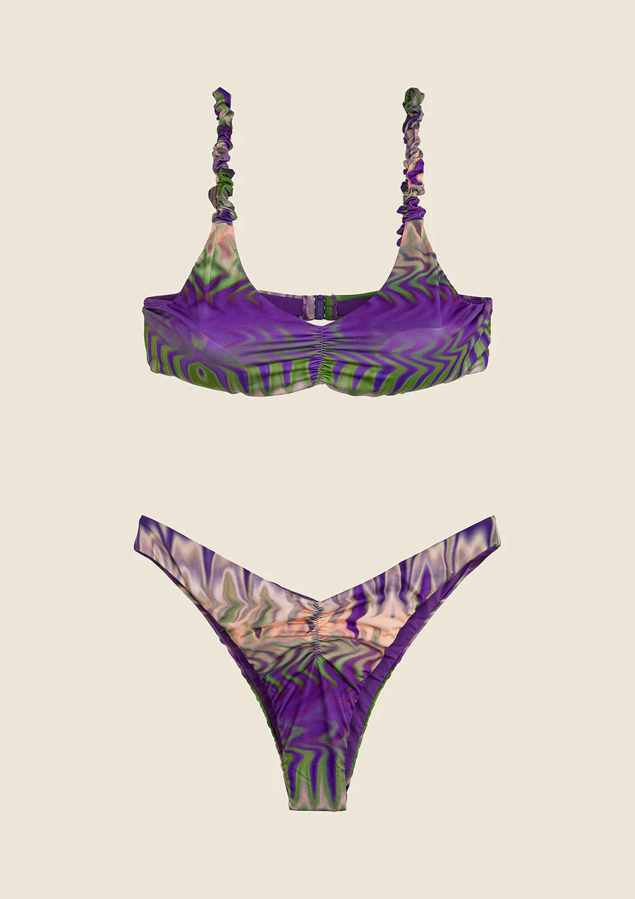 Top Bikini Donna Me Fui Top con Slip Americano Fisso Fantasia 0431-X20 — 3/3