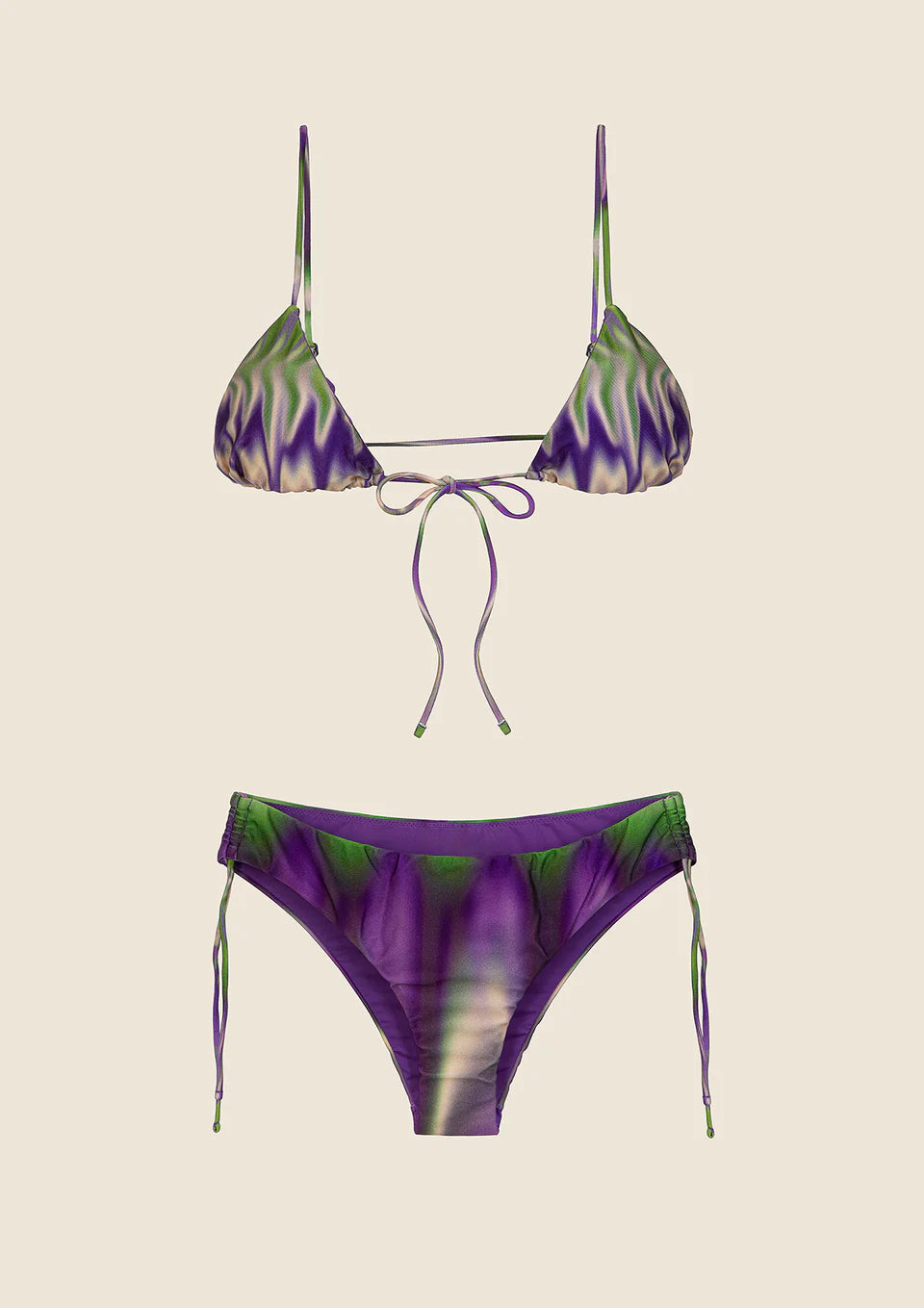 BIKINI DONNA ME FUI TRIANGOLO CON SLIP REGOLABILE COPRENTE FANTASIA 0440-X21