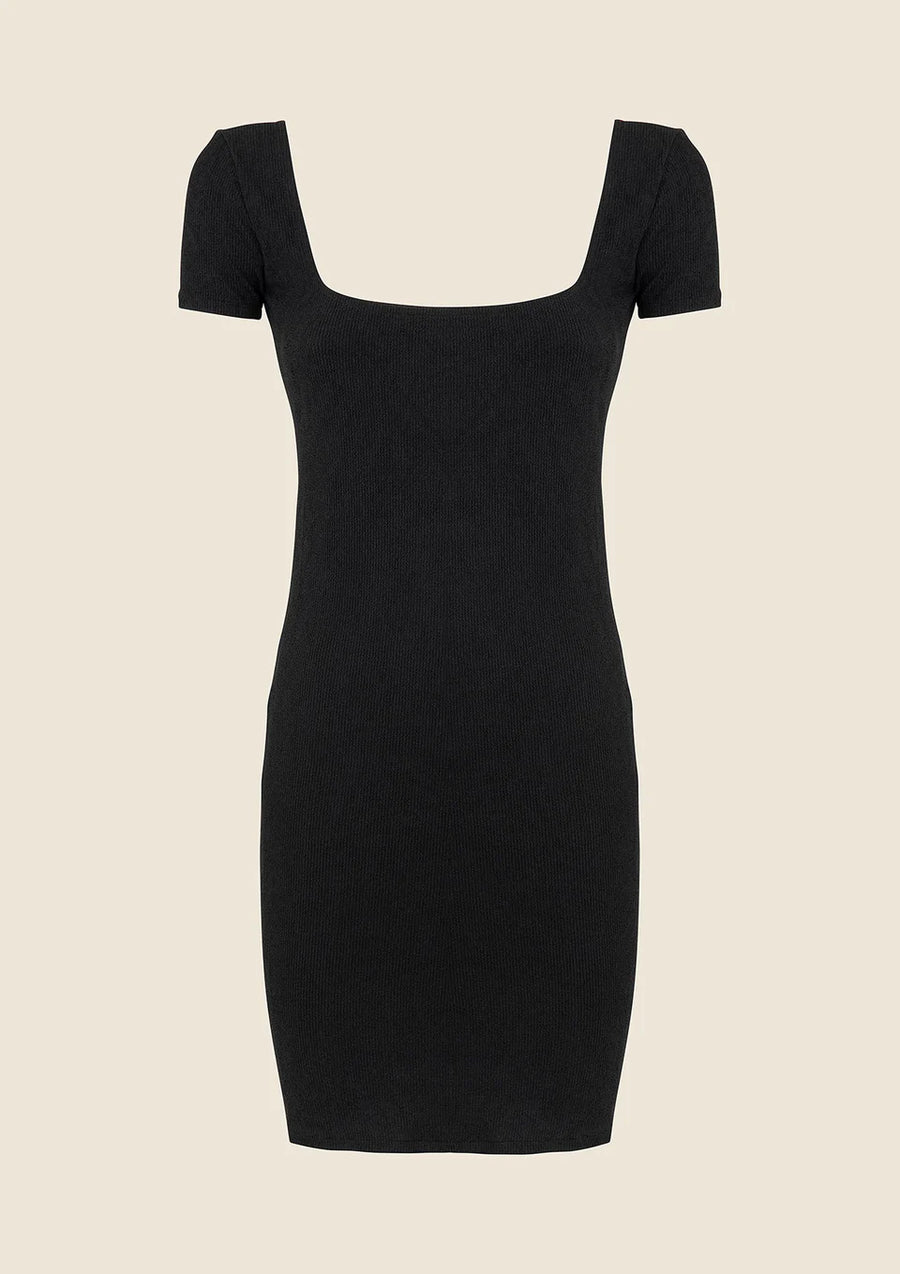 Vestito Corto Donna Me Fui Nero 0508-Bk — 3/3