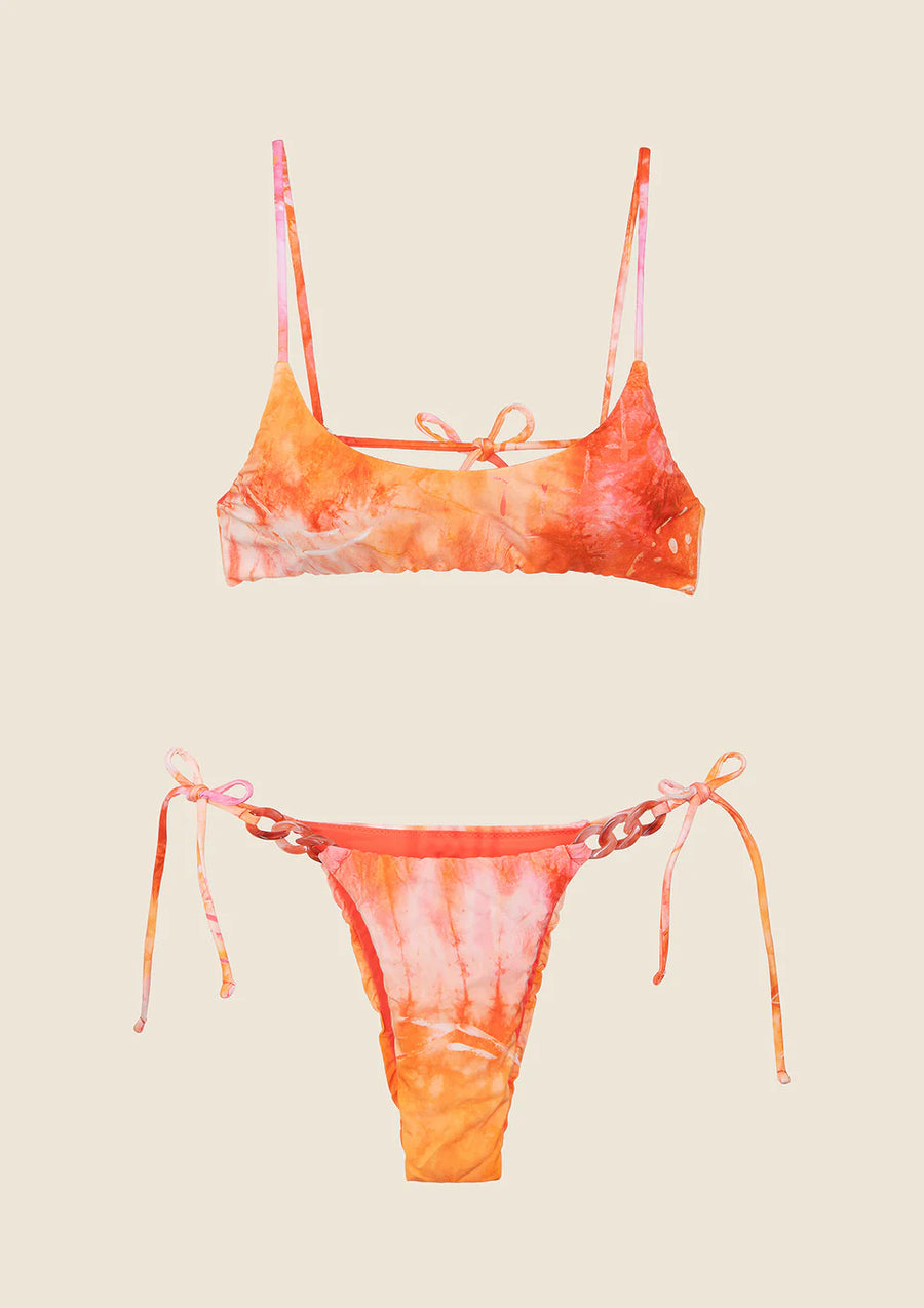 Top Bikini Donna Me Fui Top con Slip Regolabile Fantasia 0731-X32 — 3/3