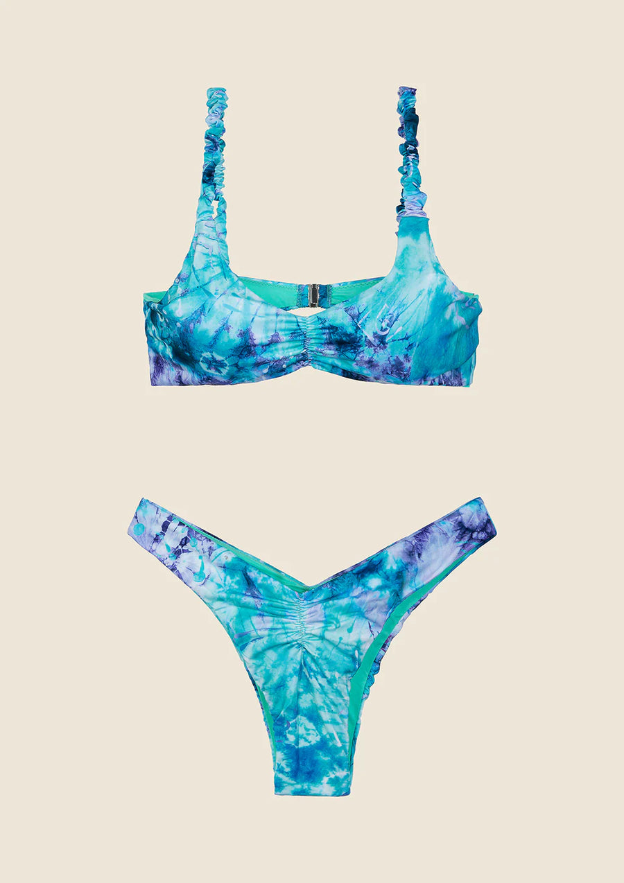 Top Bikini Donna Me Fui Top con Slip Americano Fisso Fantasia 0741-X31 — 3/3
