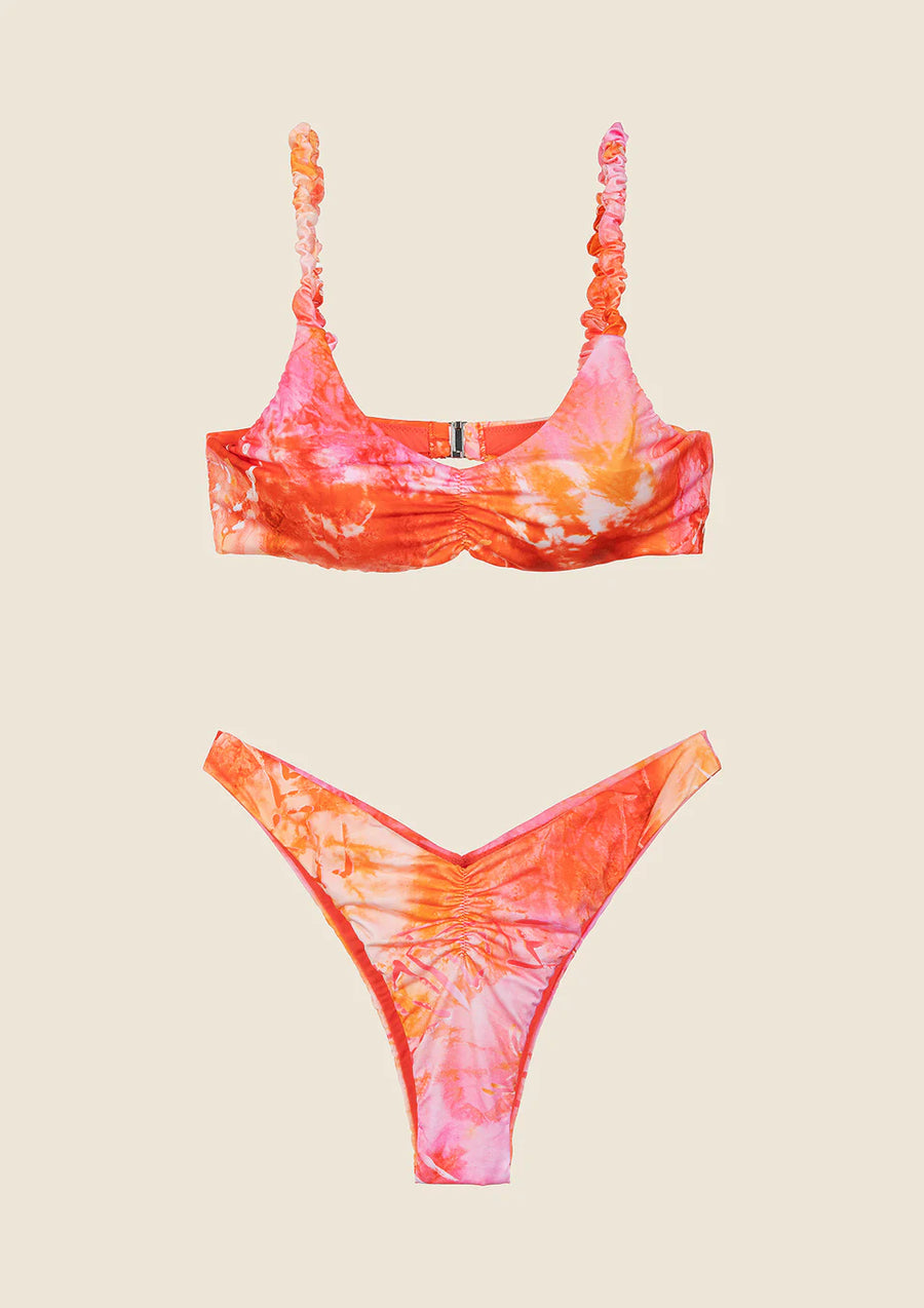 Top Bikini Donna Me Fui Top con Slip Americano Fisso Fantasia 0741-X32 — 3/3