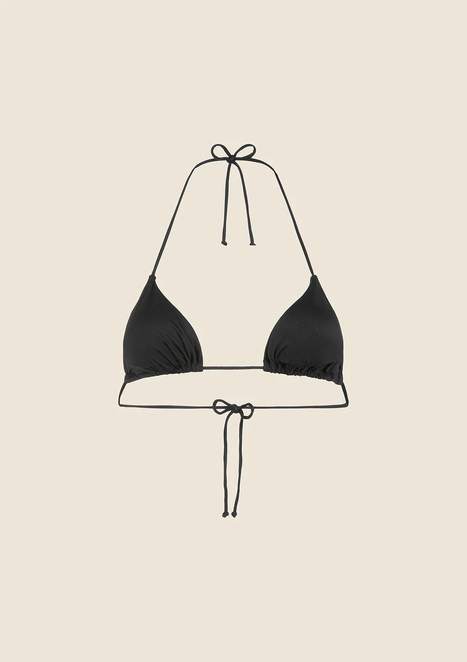 TRIANGOLO DONNA ME FUI NERO 1902-BK