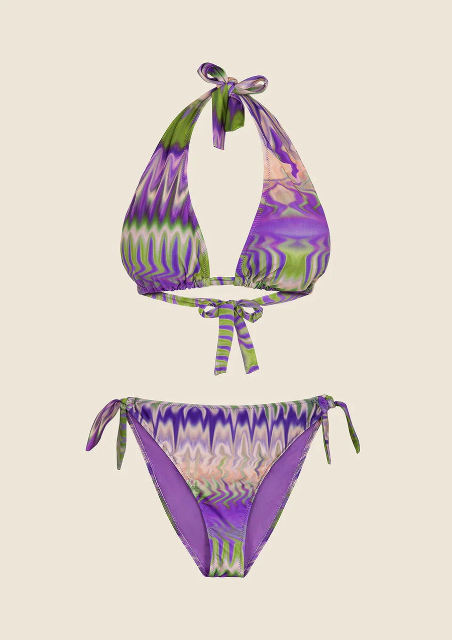 Costume Bikini Donna Me Fui Triangolo Alto con Slip Regolabile Fantasia 2200-X20