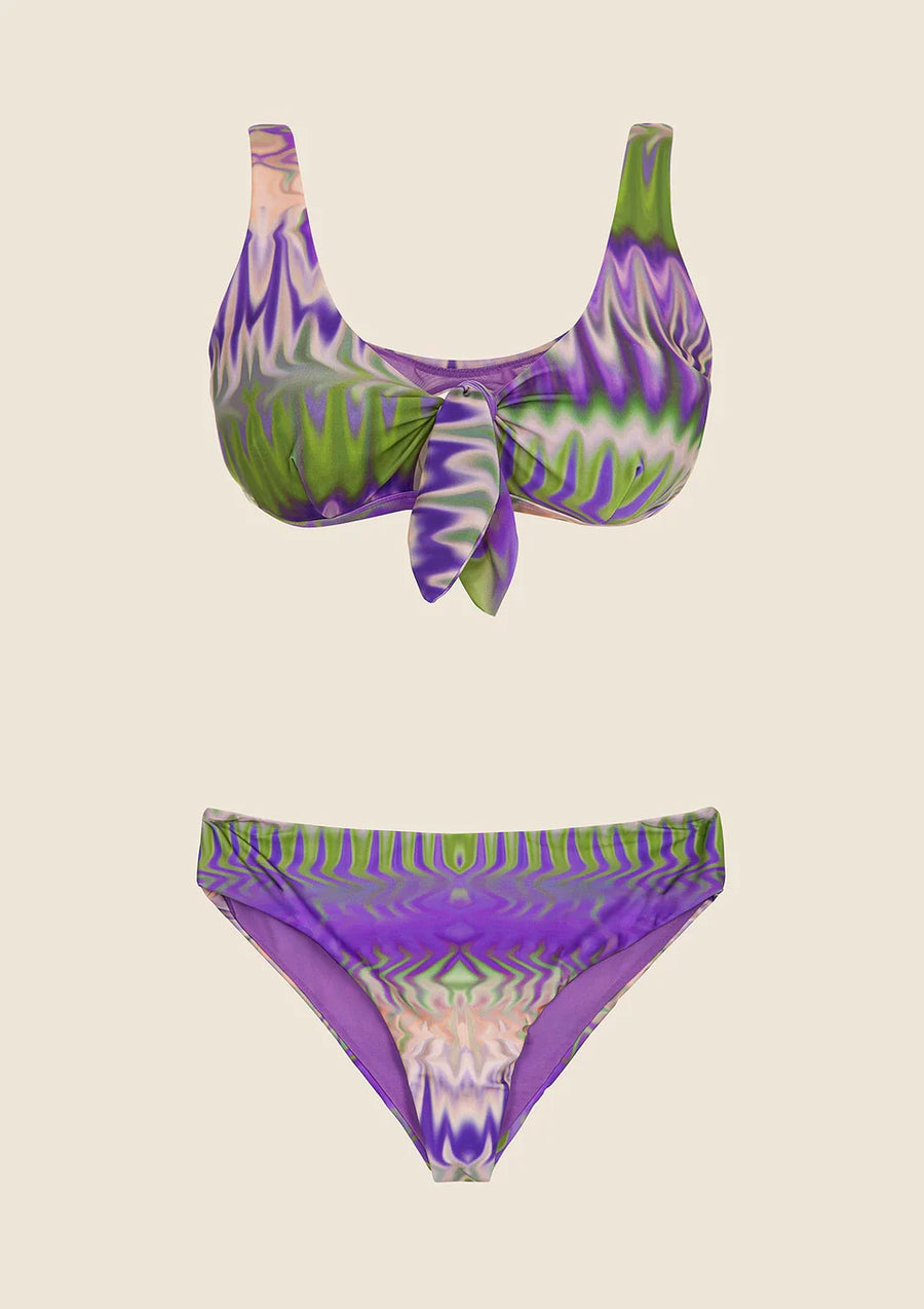 Top Bikini Donna Me Fui Top con Slip Fisso Fantasia 2201-X20