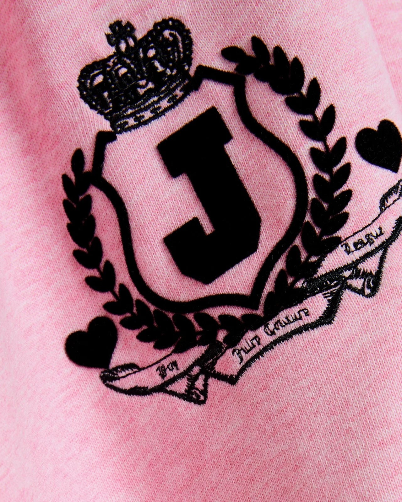 JUICY COUTURE - Vista Crest Cuffed Trackpants Pink Marl