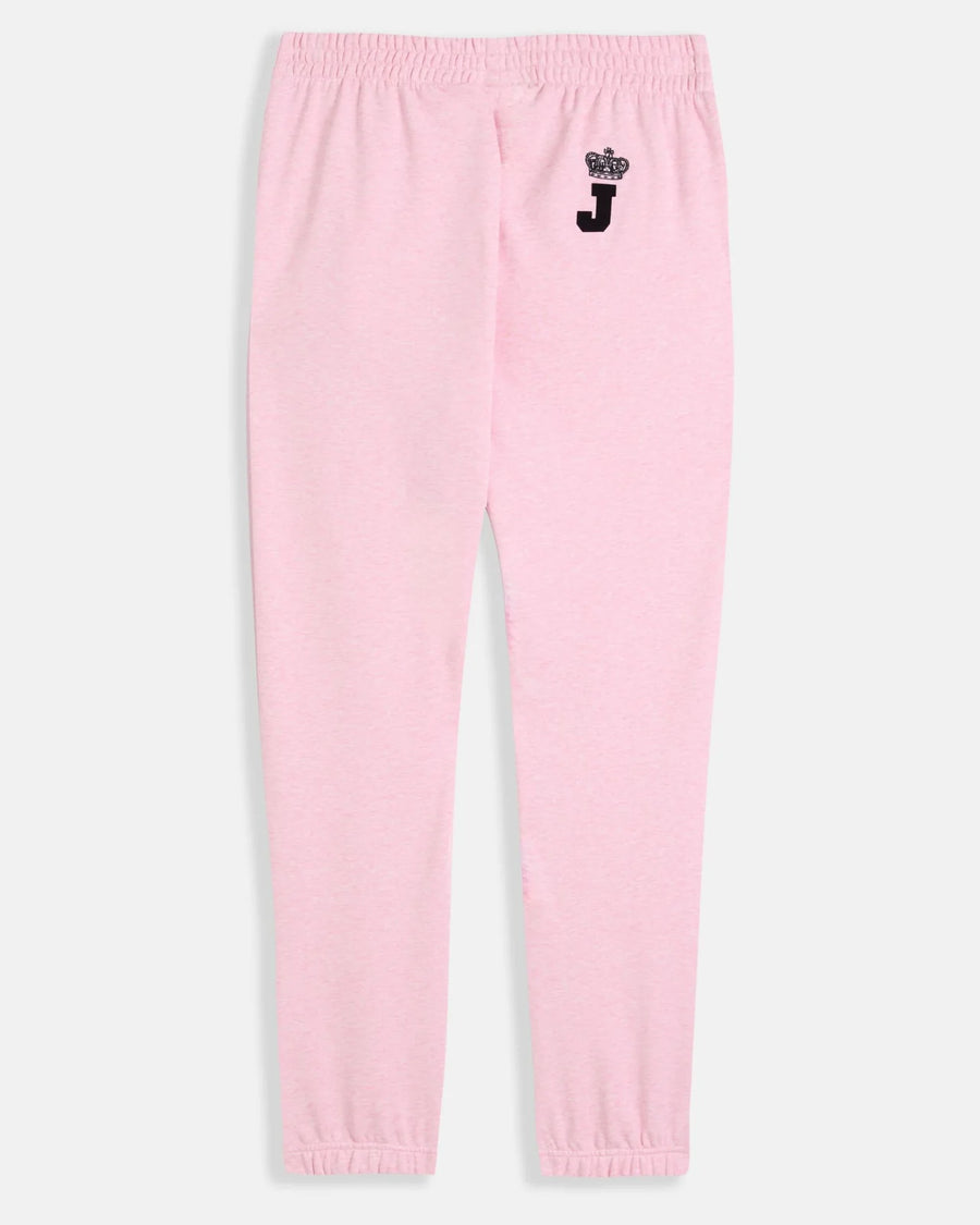 Juicy Couture - Vista Crest Cuffed Trackpants Pink Marl — 4/4