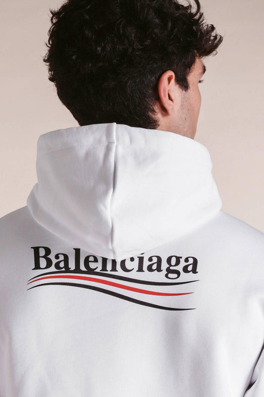 BALENCIAGA - FELPA CON CAPPUCCIO WL0600583