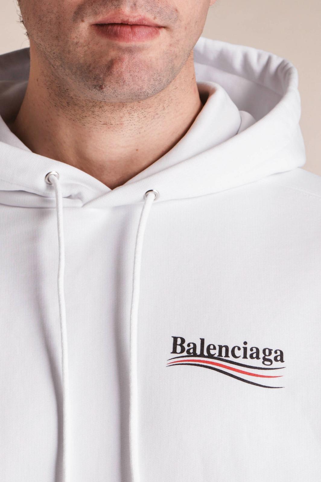 BALENCIAGA - FELPA CON CAPPUCCIO WL0600583
