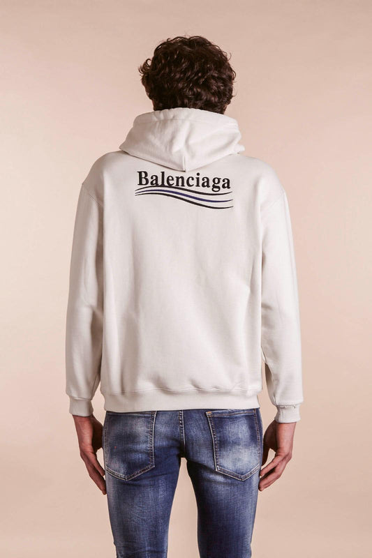 BALENCIAGA - FELPA CON CAPPUCCIO WL0600583