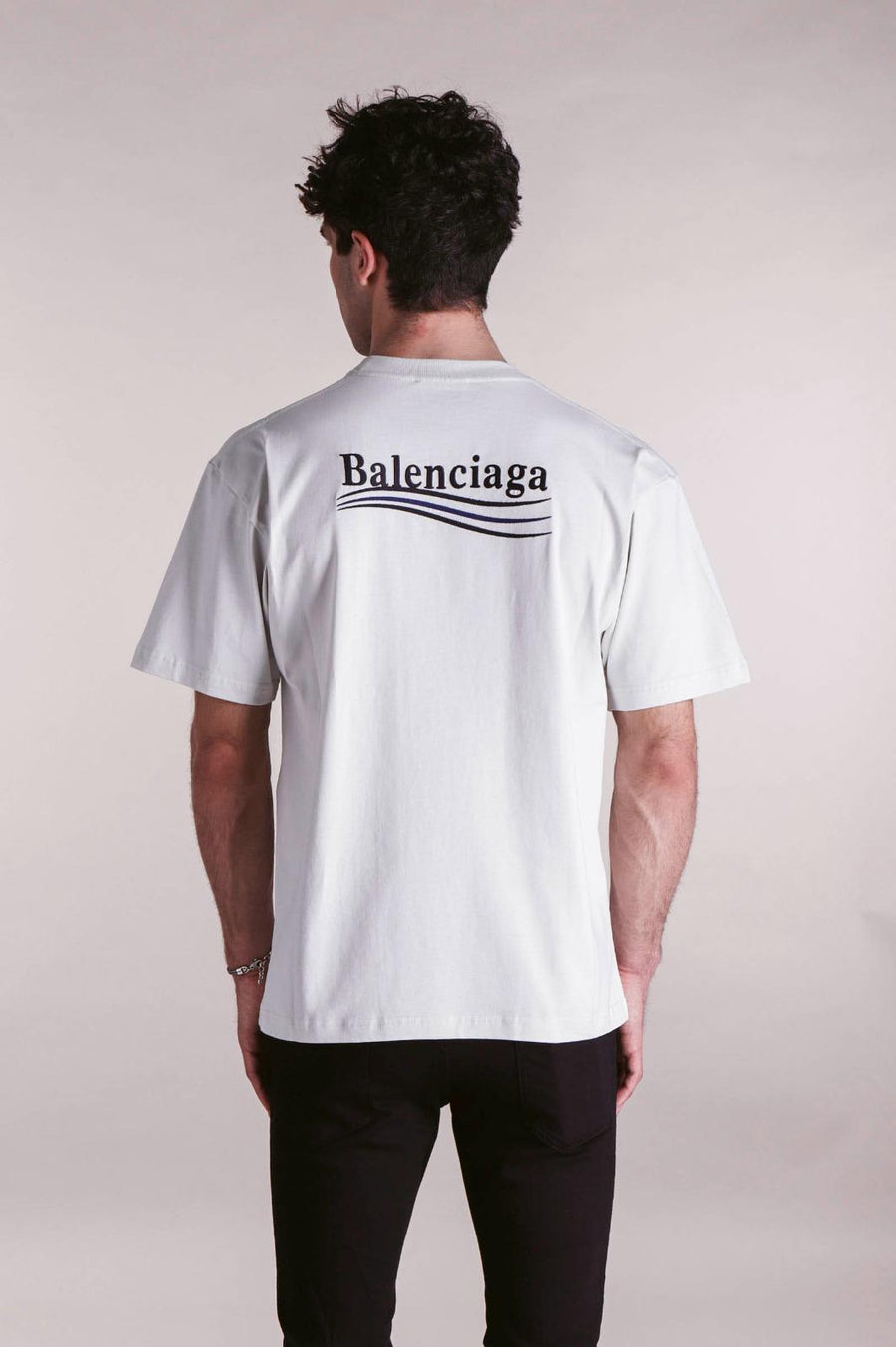T-shirt Balenciaga - Tshirt in Cotone Wl0641655 — 3/4
