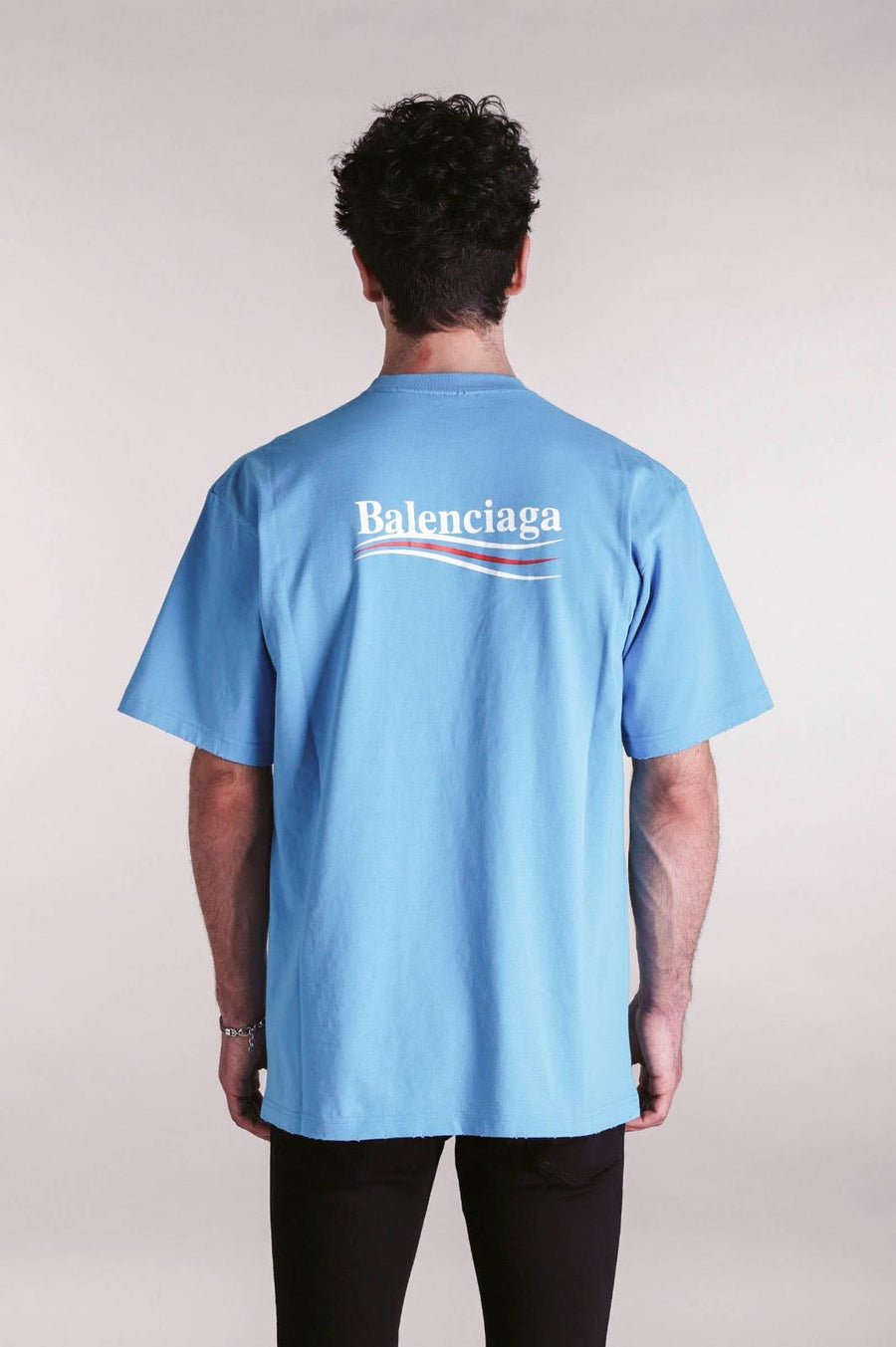 T-shirt Balenciaga - Tshirt in Cotone Wl0641675 — 4/5
