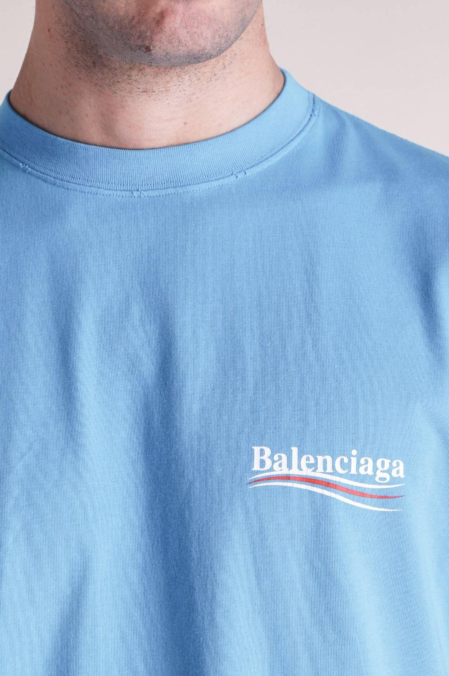 T-shirt Balenciaga - Tshirt in Cotone Wl0641675 — 3/5