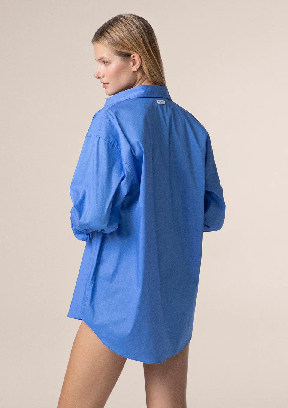 CAMICIA DONNA ME FUI SKY BLUE 0106-SB