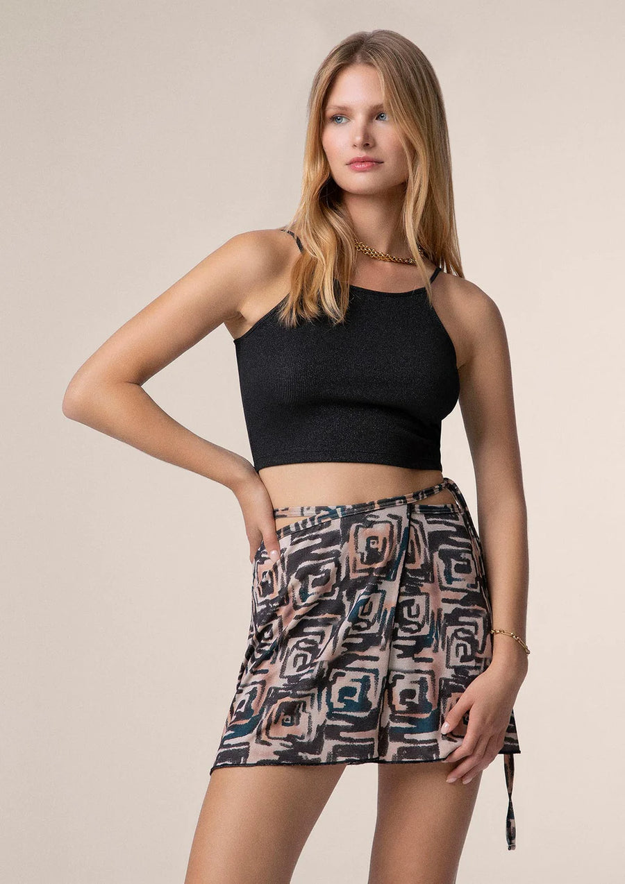 Canotta Top Canotta Donna Me Fui Nera 0316-Bk — 1/3