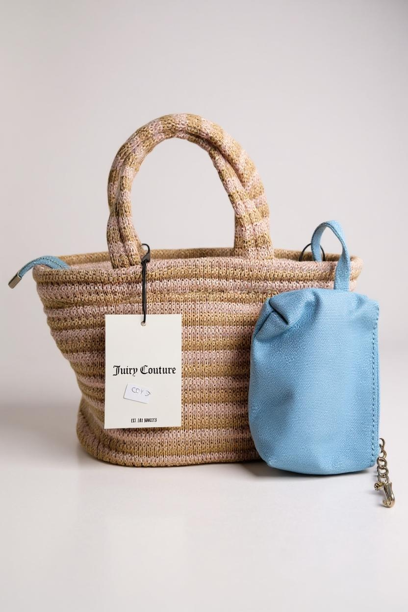 NORA STRAW S.SHOPPING POLYETHYLENE / COTTON ALASKAN