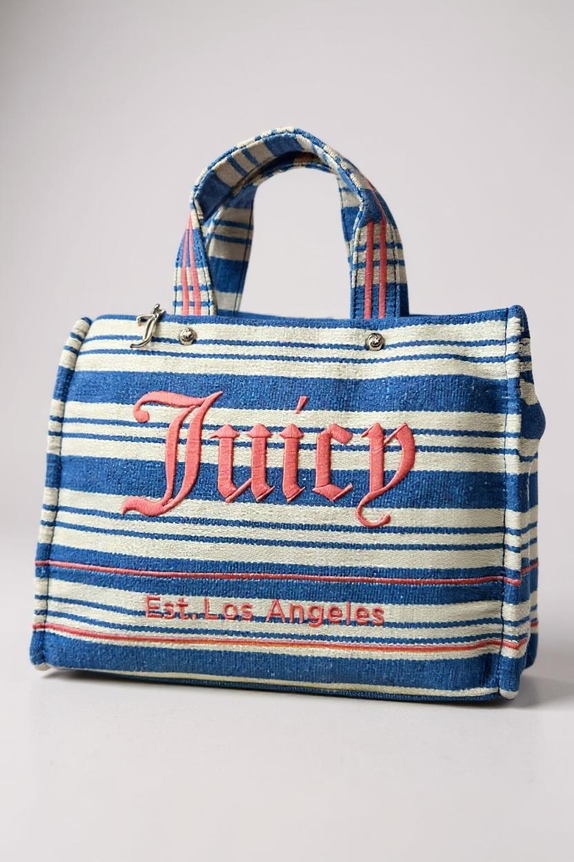 Iris Stripes M. Shopping Cotton/Pu Alaskan — 1/2