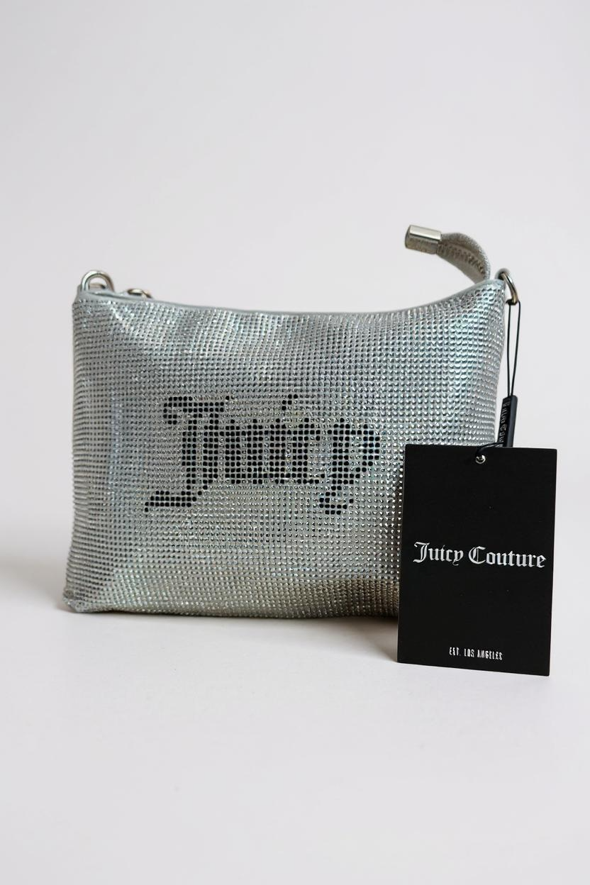 Mia Flat Pouch Polyester Silver