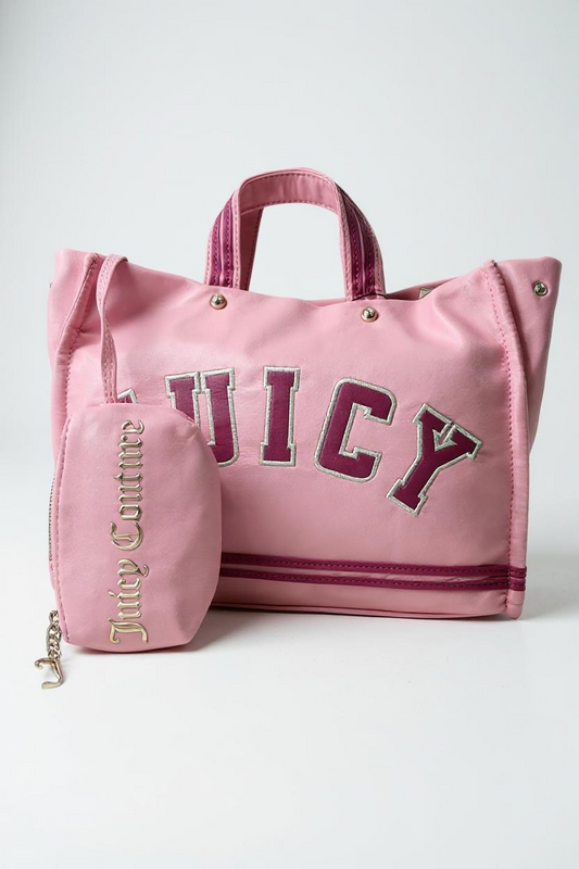IRIS PATCH M.SHOPPING PU JUICY PINK
