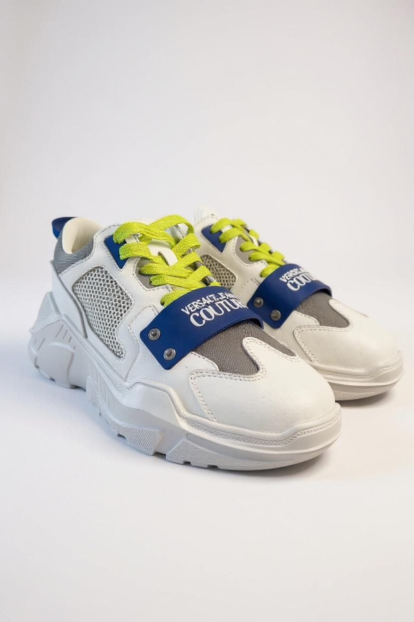Sneakers Versace Couture Speedtrack Bianco — 4/4
