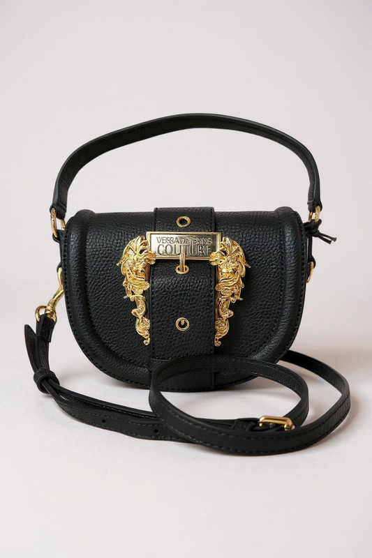 VERSACE COUTURE - BORSA A TRACOLLA NERA MOD.75VA4BF2