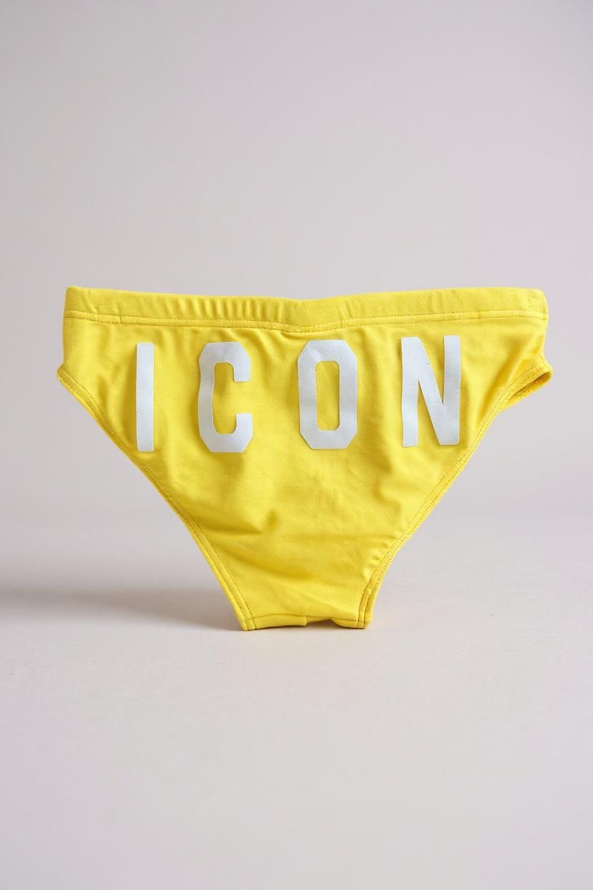 Icon - Swim Short Slip C/Stama Logo Dv-Dt — 7/8