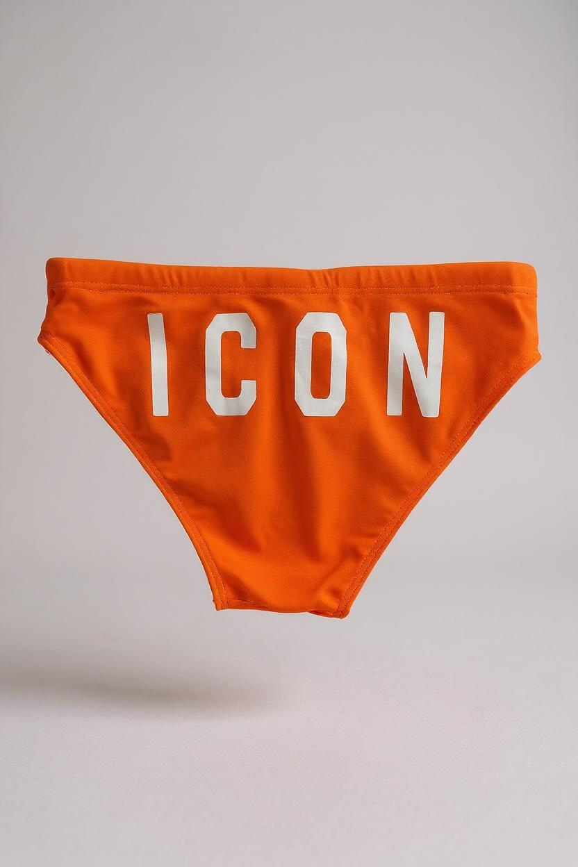 Icon - Swim Short Slip C/Stama Logo Dv-Dt — 6/8