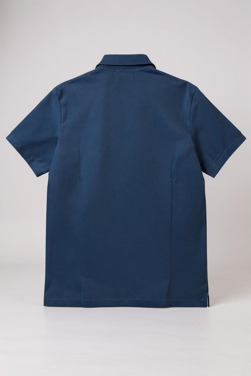 STONE ISLAND - POLO MC BLUE