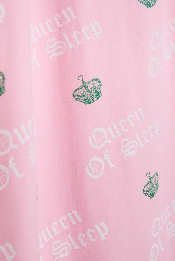 JUICY COUTURE - Juicy pink queen of sleep pyjama set